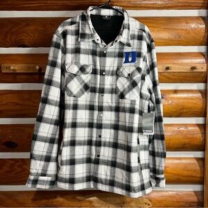 Colosseum Monochrome‎ Plaid Shirt